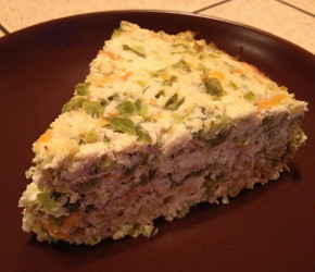 Фотография рецепта Запеканка с куриным филе, овощами и фасолью