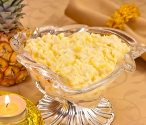Фотография рецепта Салат с сыром, ананасами и курицей