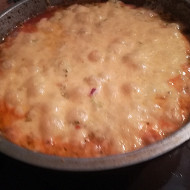 Шарики из фарша под сырной корочкой