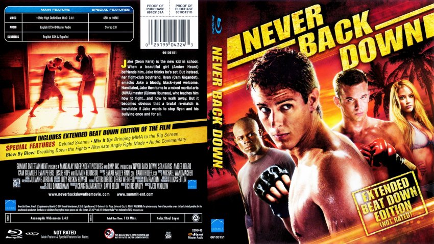 Never Back Down (2008) : AKIB - Internet Archive