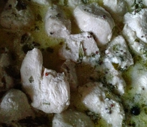Фотография рецепта Курица летняя мятная