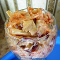 Фотография рецепта Салат из моркови и яблок с орехами автор Миша Зайцев