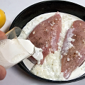 Фотография рецепта Куриные грудки, запеченные в сливках, под сыром автор Анна Данова