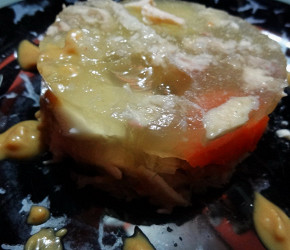 Фотография рецепта Куриное заливное