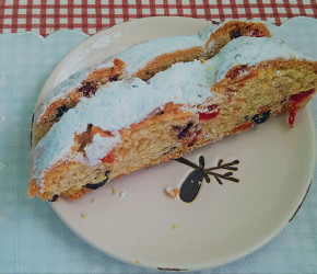 Фотография рецепта Рождественский штоллен (Dresdner Christstollen)