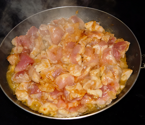Фотография рецепта Пёркёльт из курицы, гуся, утки или индейки