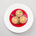 Фотография рецепта Сырники с кукурузной мукой и вареньем автор moi_natali