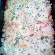 Макароны, запеченные с помидорами, под сыром