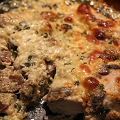 Фотография рецепта Грудки куриные с шампиньонами по-французски автор Наталья Горохова