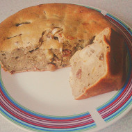 Пряный банановый хлеб с изюмом