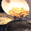 Фотография рецепта Паста с семгой и шпинатом в сливках автор Look&Cook