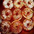 Фотография рецепта Пончики  с глазурью (Dunkin donuts) автор mika pica