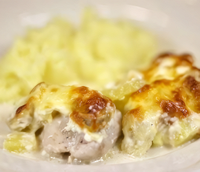 Фотография рецепта Курица с бананом и ананасом