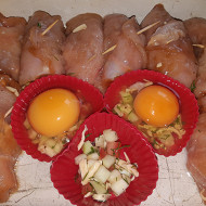 Куриные рулеты с сыром