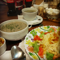 Фотография рецепта Суп-пюре из шампиньонов с сухариками автор Yuliya  Evtushenko