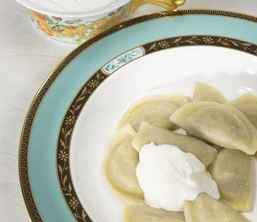 Фотография рецепта Вареники с картошкой и грибами