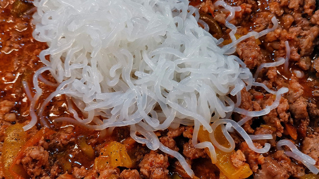 Фото шага рецепта Кето-вог с овощами и мясом 173357 шаг 7