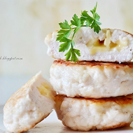 Куриные котлетки с сыром овсянкой