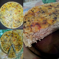 Фотография рецепта Открытый пирог с курицей и грибами автор Екатерина Луценко