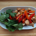 Фотография рецепта Куриное филе с овощами автор Валентина