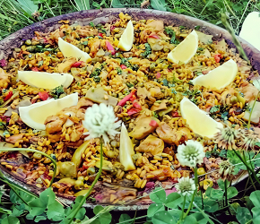 Фотография рецепта Паэлья с курицей