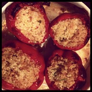 Перцы фаршированные кускусом