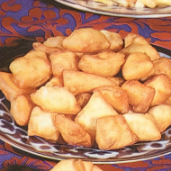 Лепешки казахские (Бауырсаки)