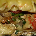 Фотография рецепта Паста с курицей, грибами, помидорами и сливками автор Светлана Горелова