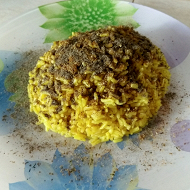 Вкуснейший бурый рис со специями и маслом грецкого ореха