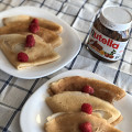 Фотография рецепта Блины тонкие на кипятке и молоке автор mashacloudberry
