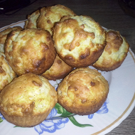 Маффины с лимонной цедрой