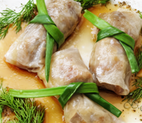 Фотография рецепта Нэм с начинкой из мяса и овощей
