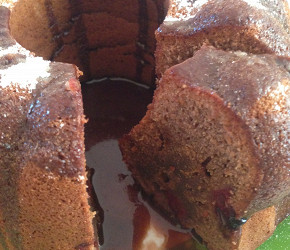 Фотография рецепта Шоколадный кекс с изюмом