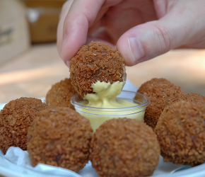 Фотография рецепта Крокеты из куриной печени
