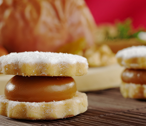 Фотография рецепта Печенье альфахорес (alfajores)