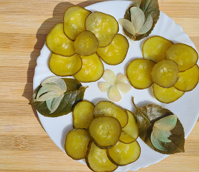 Фотография рецепта Огурцы на зиму как бочковые под железной крышкой
