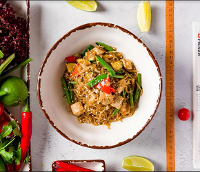 Фотография рецепта Ширатаки с курицей