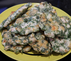 Фотография рецепта Котлеты куриные с укропом
