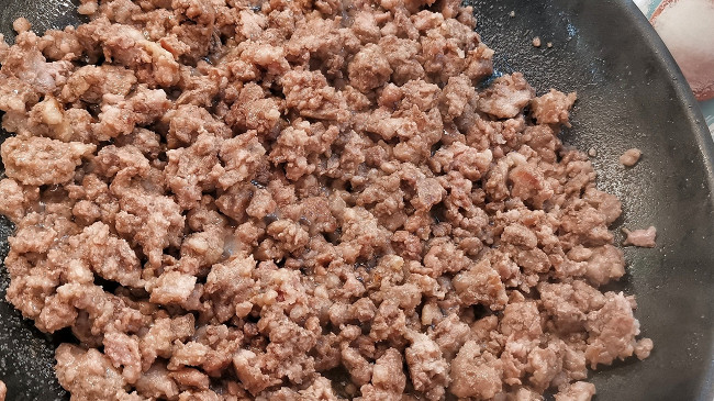Фото шага рецепта Кето-вог с овощами и мясом 173357 шаг 3