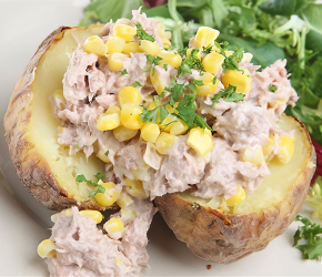 Фотография рецепта Салат Tuna Sweetcorn