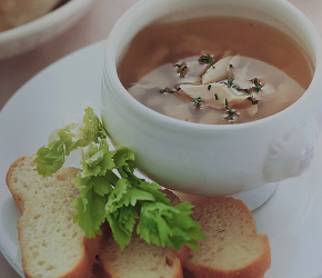 Фотография рецепта Консоме из дичи (куропатка, рябчик)