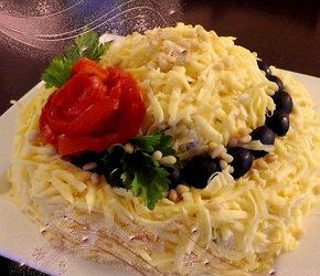 Фотография рецепта Салат с мясом