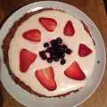Фотография рецепта Ванильный пасхальный кулич с ягодами автор Евгения Кукоба