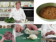 Лобио из красной фасоли