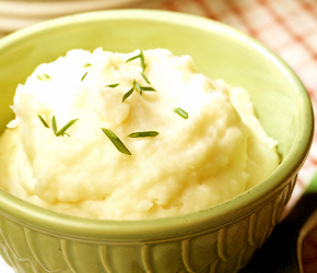 Фотография рецепта Картошка с молоком и армянским коньяком