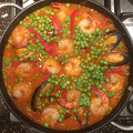 Фотография рецепта Паэлья с уткой и морским гадами автор Иван Соколов