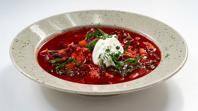 Фото шага рецепта Свекольник горячий 173645 шаг 14