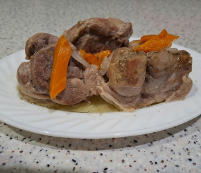 Фотография рецепта Тушеная свинина