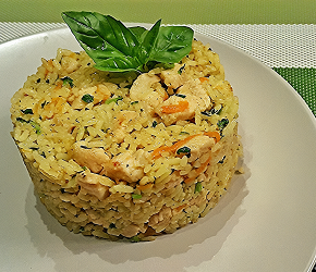 Фотография рецепта Плов с куриным филе