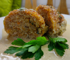 Фотография рецепта Биточки куриные в духовке